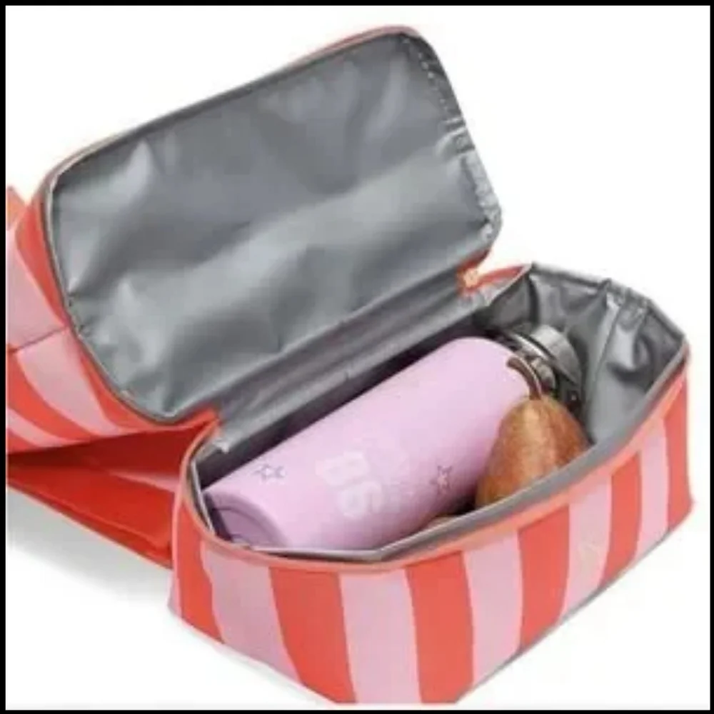 Victoria's Secret NEW Striped Beach Cooler Backpack